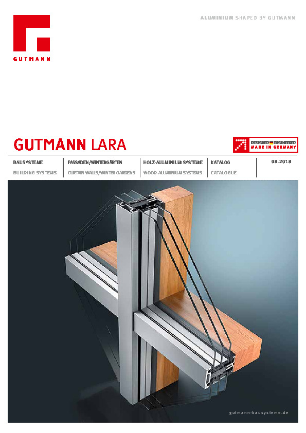 GUTMANN Lara - catalogue 2018