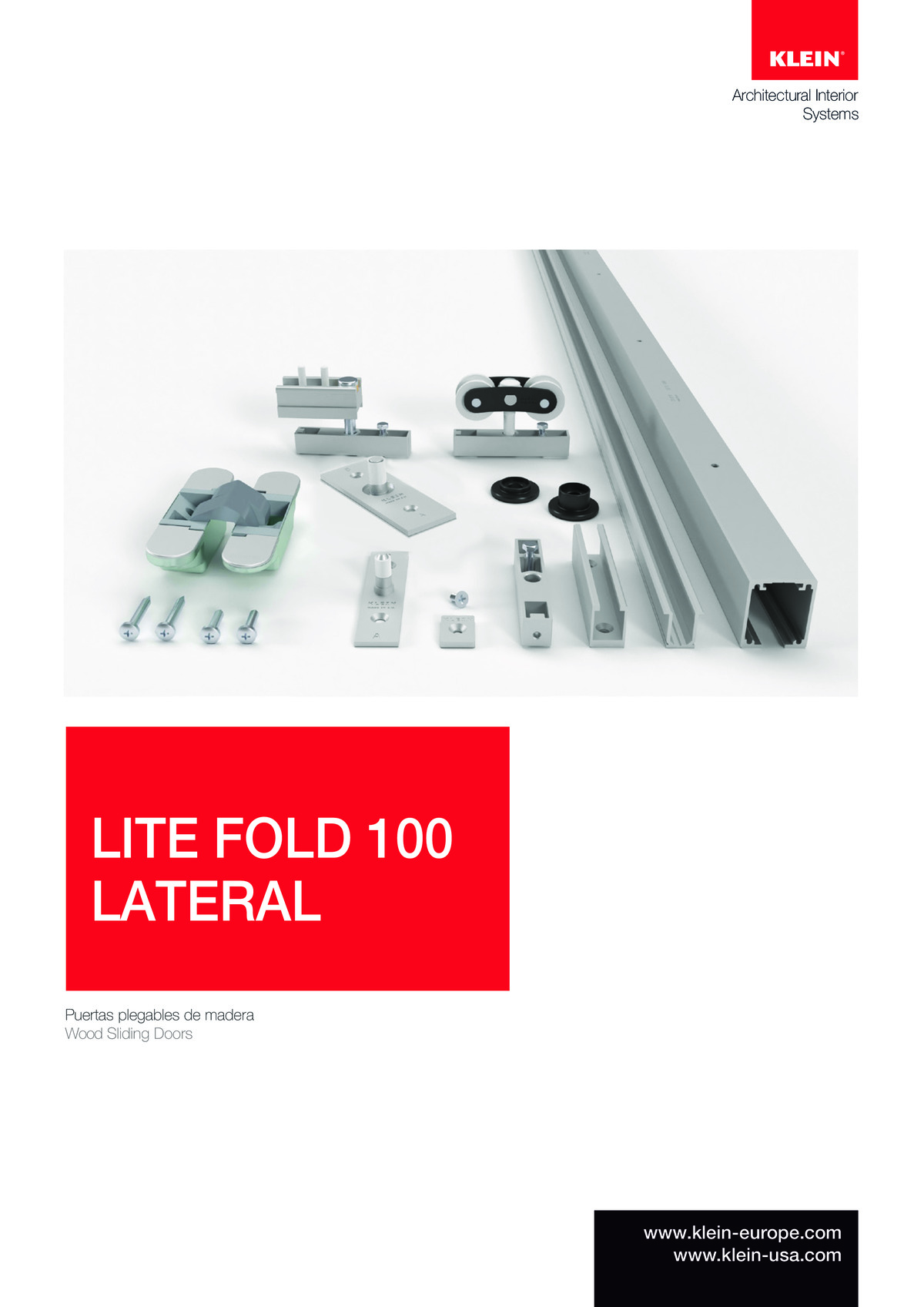 LITE FOLD 100 LATERAL installation instructions dor 3-6 panels