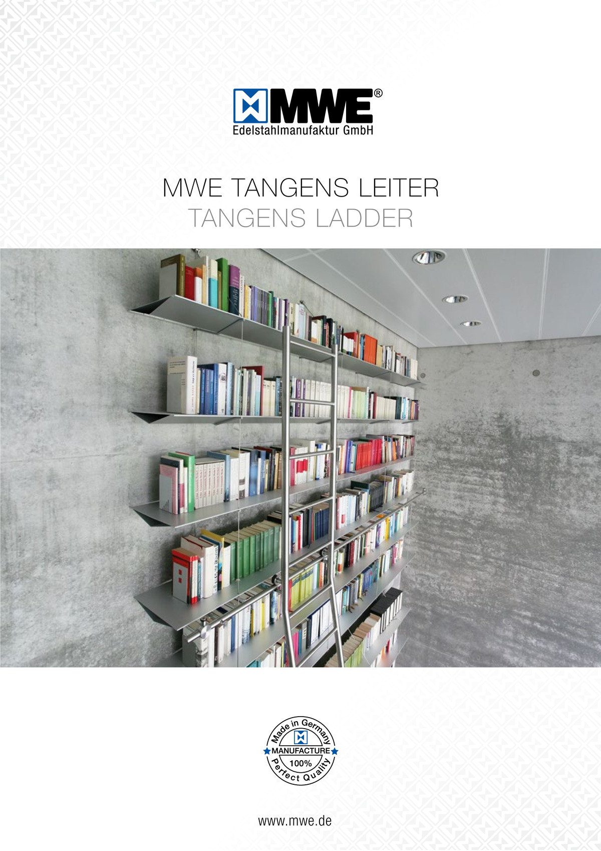 MWE Tangens sliding ladder - catalogue