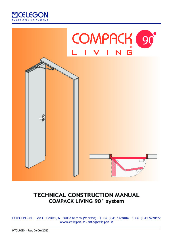 COMPACK LIVING 90 - tehniskā instrukcija (EN)