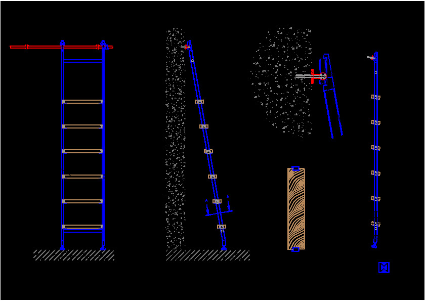 MWE AKZENT SL.6002.AK - bīdāmās kāpnes ar koka pakāpieniem - tehniskie dati