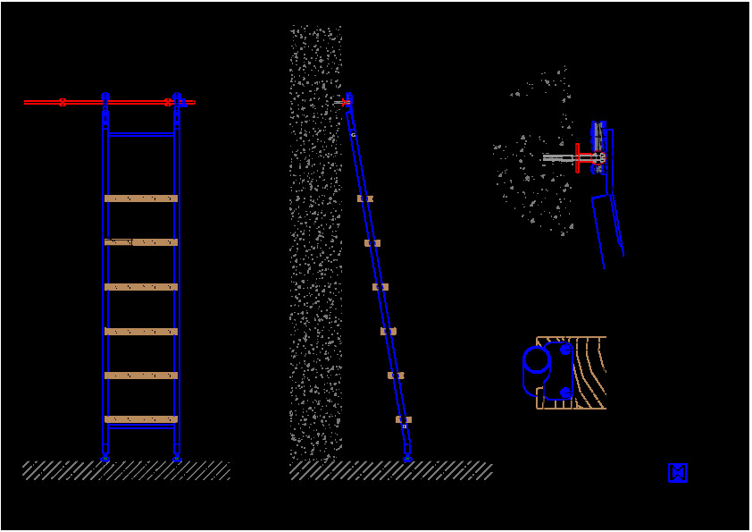 MWE KLASSIK SL.6002.KL - bīdāmās kāpnes ar koka pakāpieniem - tehniskie dati