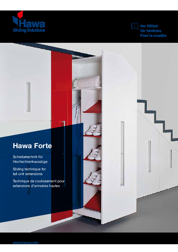 HAWA Forte - catalogue (DE/EN/FR)