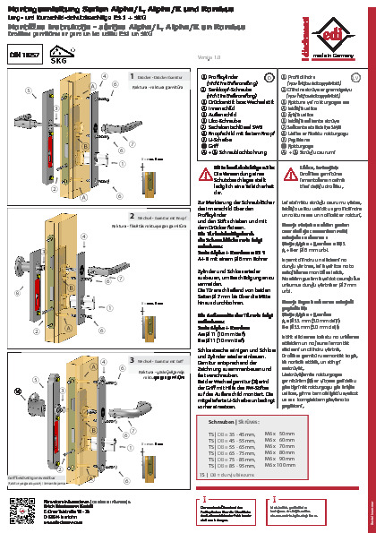 Alpha montāžas instrukcija