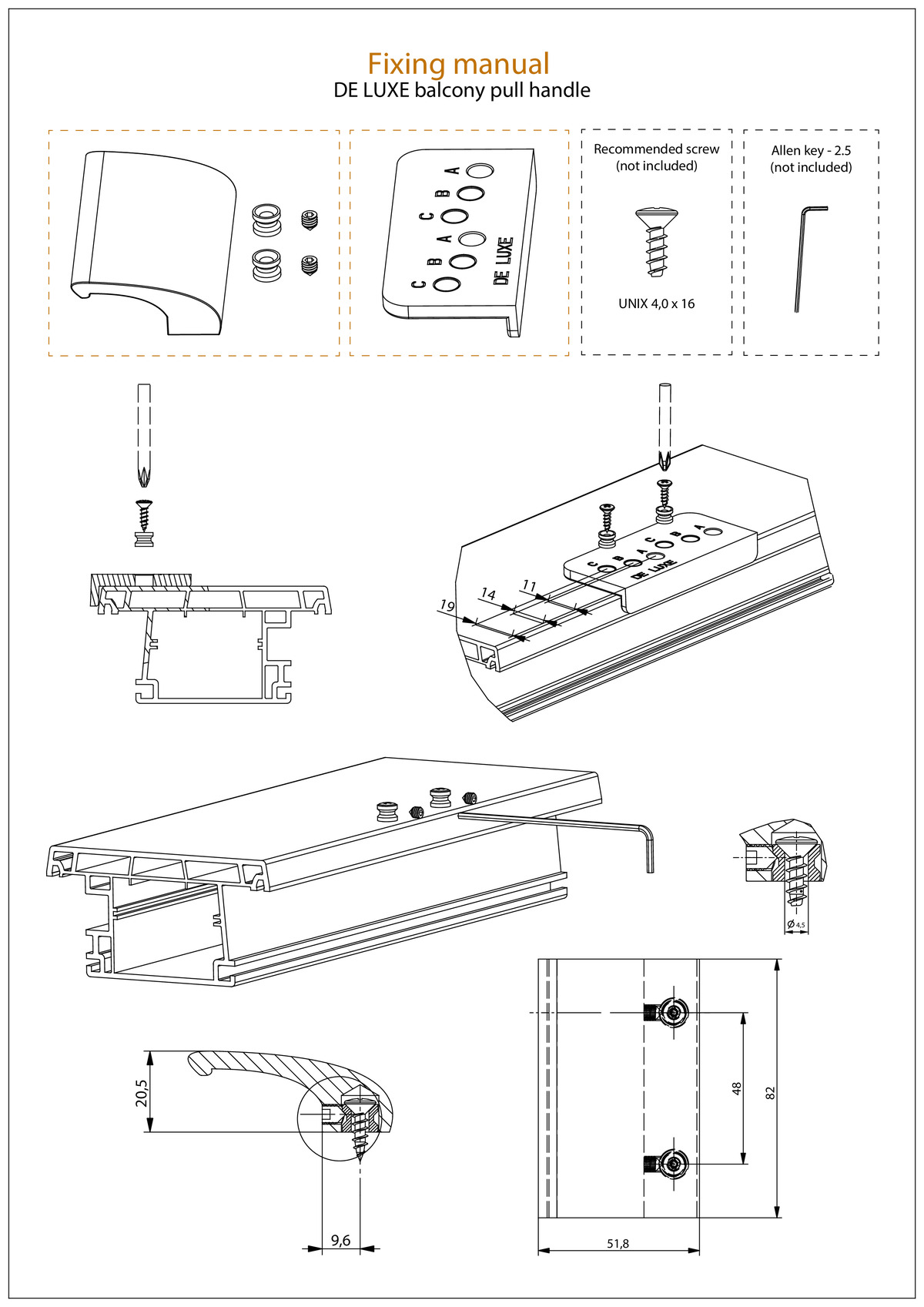 Deluxe fixing manual