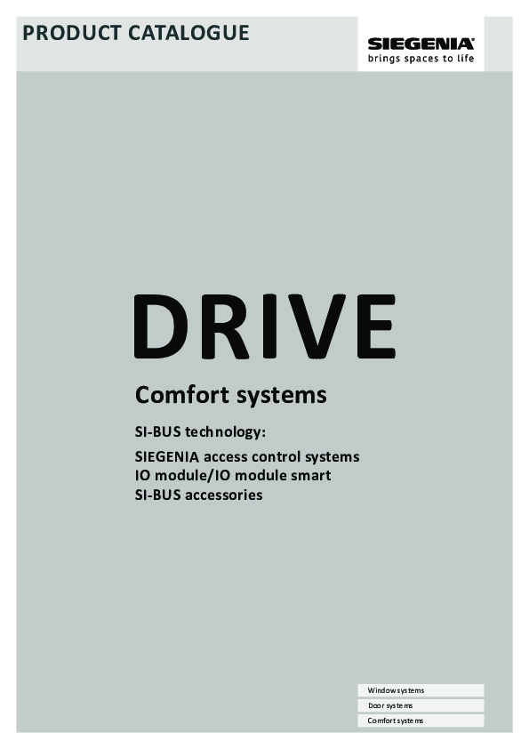 SI-BUS access control system - catalogue (ENG)