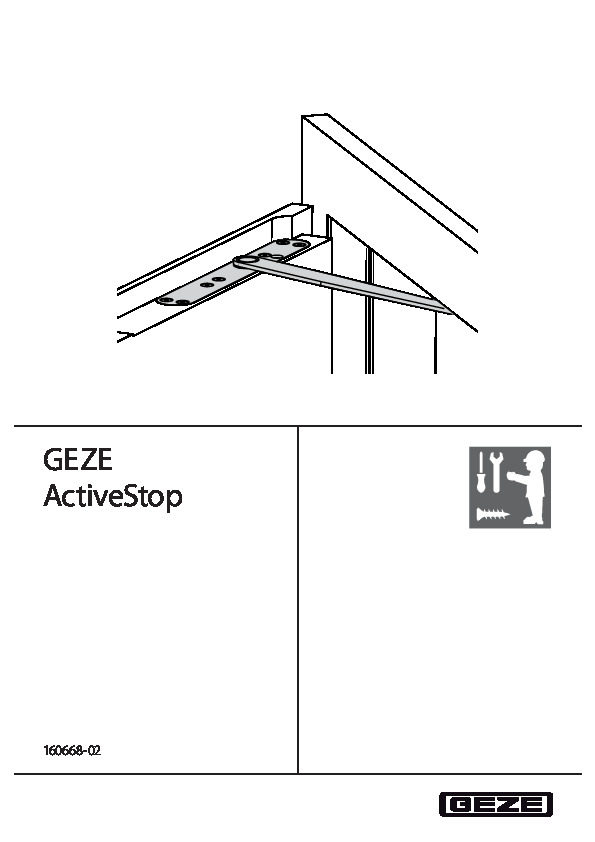 GEZE ActiveStop montāžas instrukcija