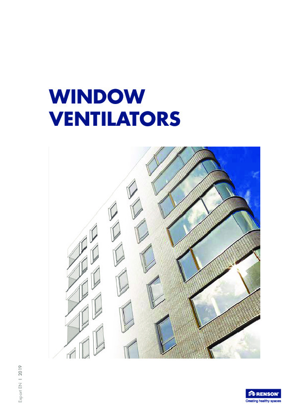 RENSON window ventilators