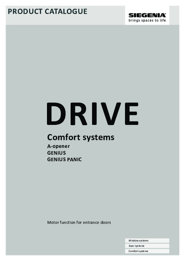 DRIVE komforta sistēmas (ENG)