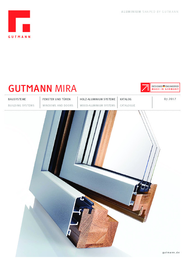 GUTMANN Mira - catalogue 2017