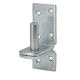Hook on plate, screw-on, 16x118x40 mm, galvanised