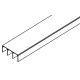 042.3085.600 triple guide track, aluminium anodized, 6000 mm