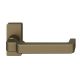 FSB 06 1134 cranked handle for framed fireproof emergency door on square rose, medium dark bronze S5