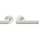 Handle set on round roses BAC, aluminium F1