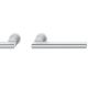 Plug-in handle set BAC, stainless steel