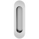 Flush sliding door handle, alum. F1