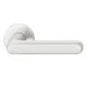 Handle set on round roses BAC, aluminium F1