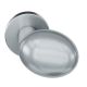Handle knob, 0804 05 fixed, singel-sided fastening, stainless steel fine matt