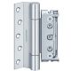 Entrance door hinges (3 hingeds) BAKA Protect 4048 3D K, light galvanised