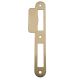 5-01 N universal strike plate, brass matt
