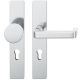 FSB 79 1134 door knob set with backplates for fireproof emergency doors, PZ 92mm, stainless steel,RIGHT