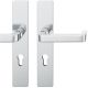 FSB 79 1134 handle set with backplates for fireproof emergency doors, PZ 92mm, stainless steel,RIGHT