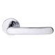 POLAR door handle, brass - polished chrome
