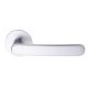 POLAR door handle, brass - satin chrome