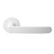 POLAR door handle, brass white coloured