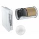 AEROTUBE WRG SMART wall ventilator with manual lock, incl. weather grille PVC white