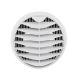 AEROTUBE DD160 facade grille, PVC white