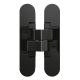Concealed hinges for exterior doors ANSELMI AN 160 3D, black