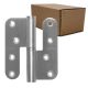 RD25 hinge 100x86 with teflon bearing, st. steel, right - PACK of 120 pc.