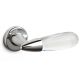 AURORA handle/rose set.BAC, chrome/ transparent