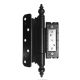 Objekteņģu komplekts (3 eņģes) BAKA Protect 4010 3D FD ZK, melnas RAL9005