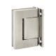BL 8010 Adjustable double-sided hydraulic hinge, wall/glass, PVD stainless steel lookī (013)