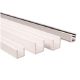 U-profile 2500 mm, aluminium bright anodised