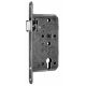 BMH 450 mortise lock PZ 55-2/72/20/O, stainless steel, LEFT