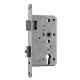 Lock for active leaf in emergency exit doors BMH 6113 PZW 65/72-24 "E", st. steel, RIGHT