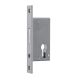 1215 auxiliary lock PZ, D=35, face plate 24 mm, brightly galvanized