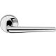 BRIXIA ZINCRAL handle set with roses 101 BAC, polished chrome