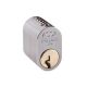 ASSA cylinder 1301 one-sided, exterior, 3 keys, chrome-plated matt