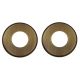 Handle roses CLASSIC, browned brass