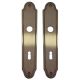 CLIO backplates BB 72mm, browned brass