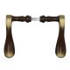 CLIO door handles, browned brass
