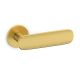 CONCA L handle set with round roses BAC, satin gold PVD (TS)