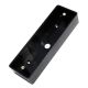Plastic back box for surface-mounting EF4 control panels, black