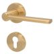 ELIO-R handle set with roses PZ, brass matt