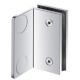 Glass fastener IN.05.305,  wall/glass, polished st. steel
