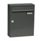 Letterbox FARGO 1, 260x330x100mm, anthracite RAL7016